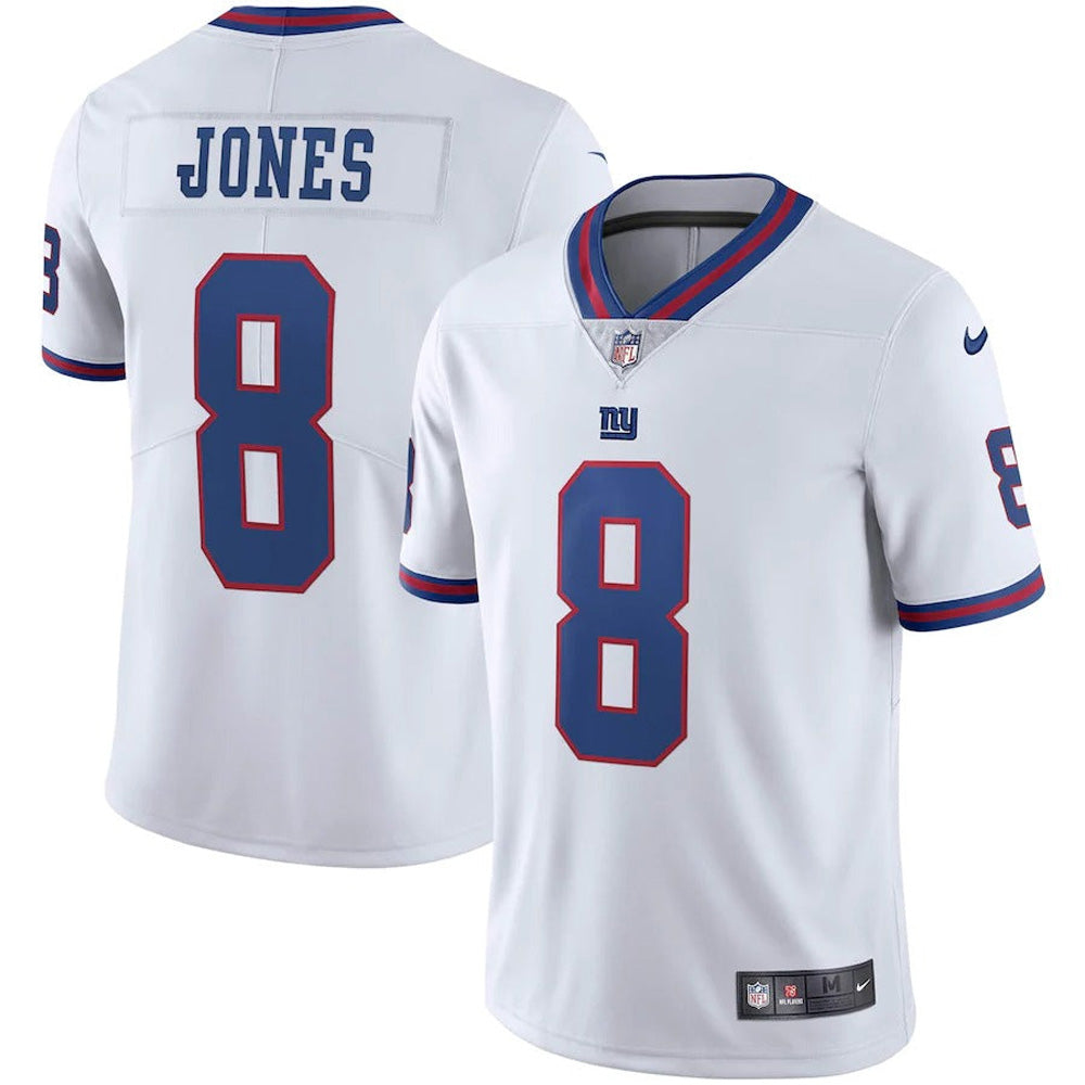 Youth New York Giants Daniel Jones Vapor Jersey - White