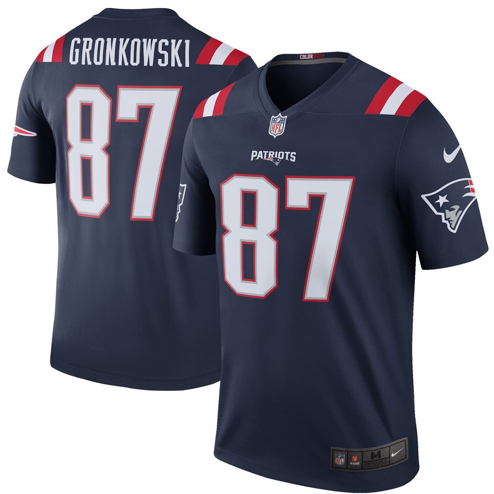 Youth New England Patriots Rob Gronkowski Legend Jersey - Navy