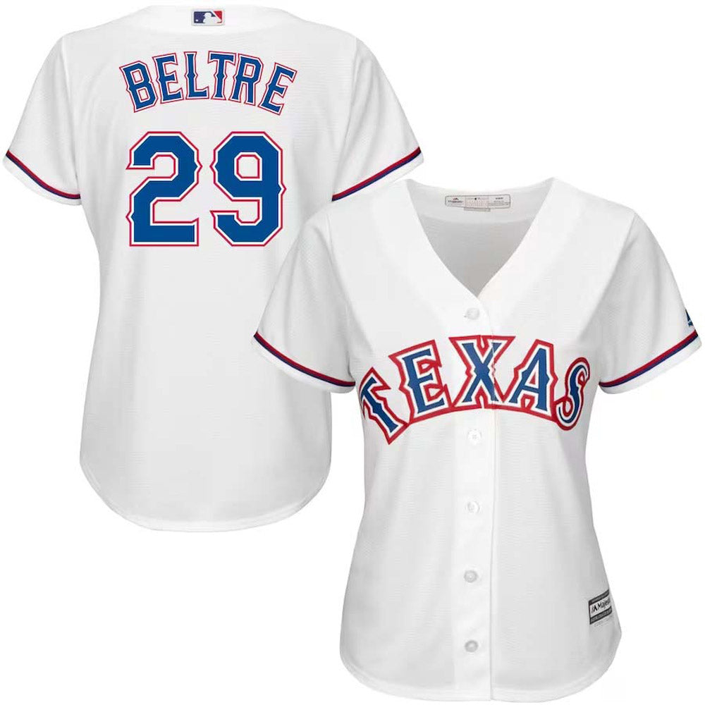 Women's Texas Rangers Adrian Beltre Replica Home Jersey - White